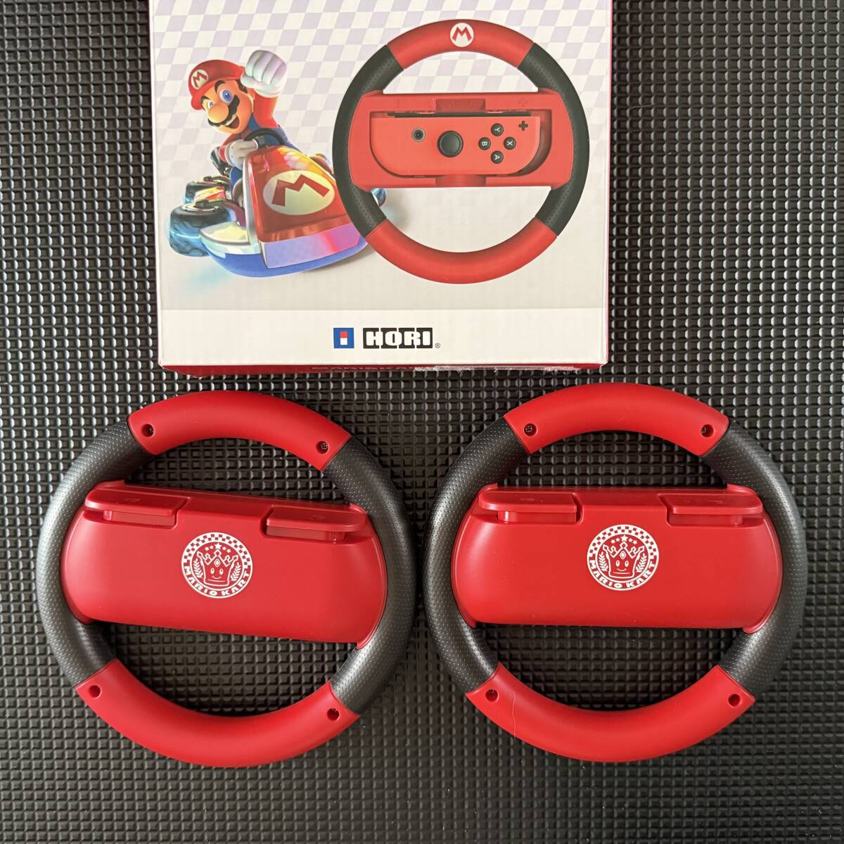 まとめ売り！ ニンテンドースイッチ 純正 ゲームキューブ コントローラー スマブラブラックx2 接続タップ Joy-Con ハンドルx2 充電グリップ_5