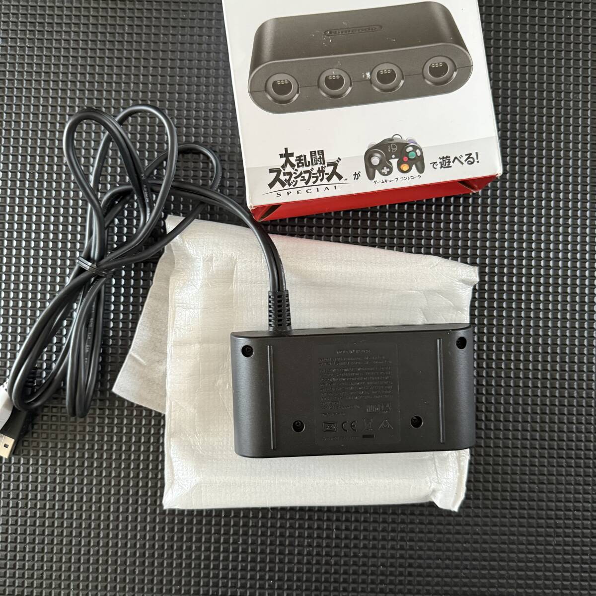 まとめ売り！ ニンテンドースイッチ 純正 ゲームキューブ コントローラー スマブラブラックx2 接続タップ Joy-Con ハンドルx2 充電グリップ_9