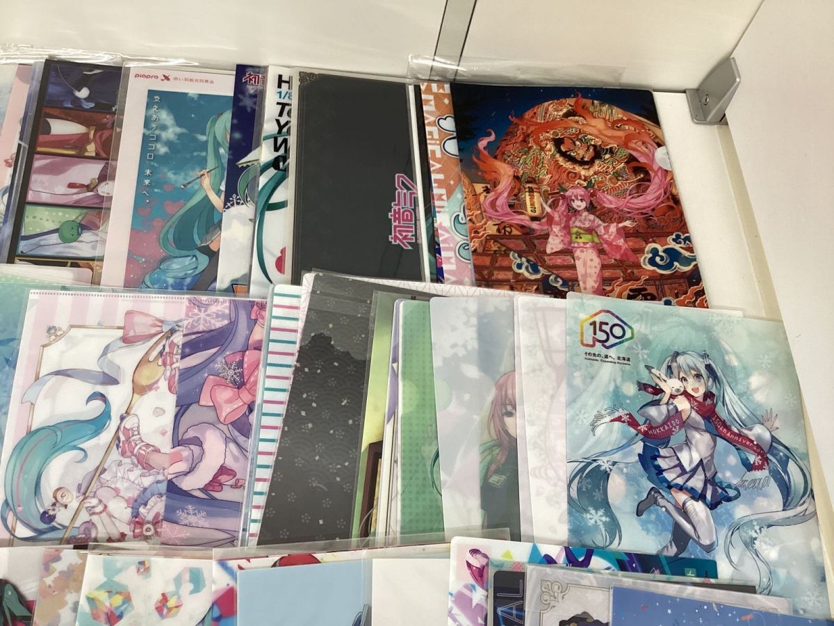 08 D 【現状】 初音ミク グッズ まとめ売り クリアファイル 他 ｜# 52 72_3