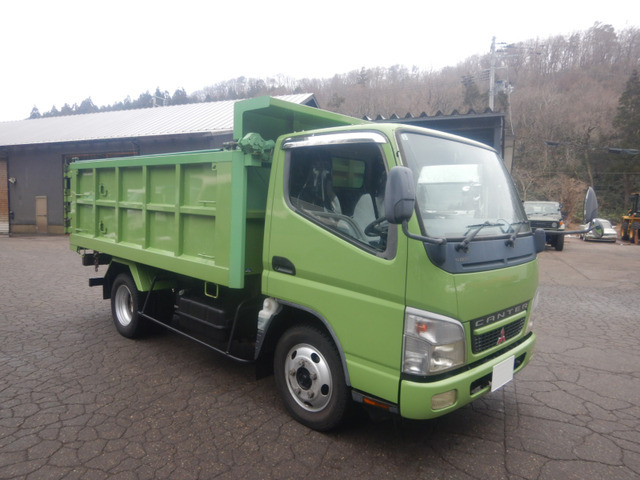【CH22790】4WD 走行1万km 車検R8年1月 深ダンプ 自動シート H18年 キャンター ロング 土砂禁 積載2t_1