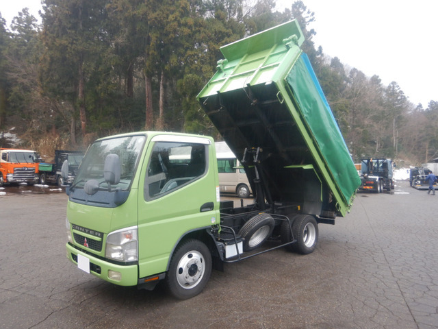 【CH22790】4WD 走行1万km 車検R8年1月 深ダンプ 自動シート H18年 キャンター ロング 土砂禁 積載2t_2