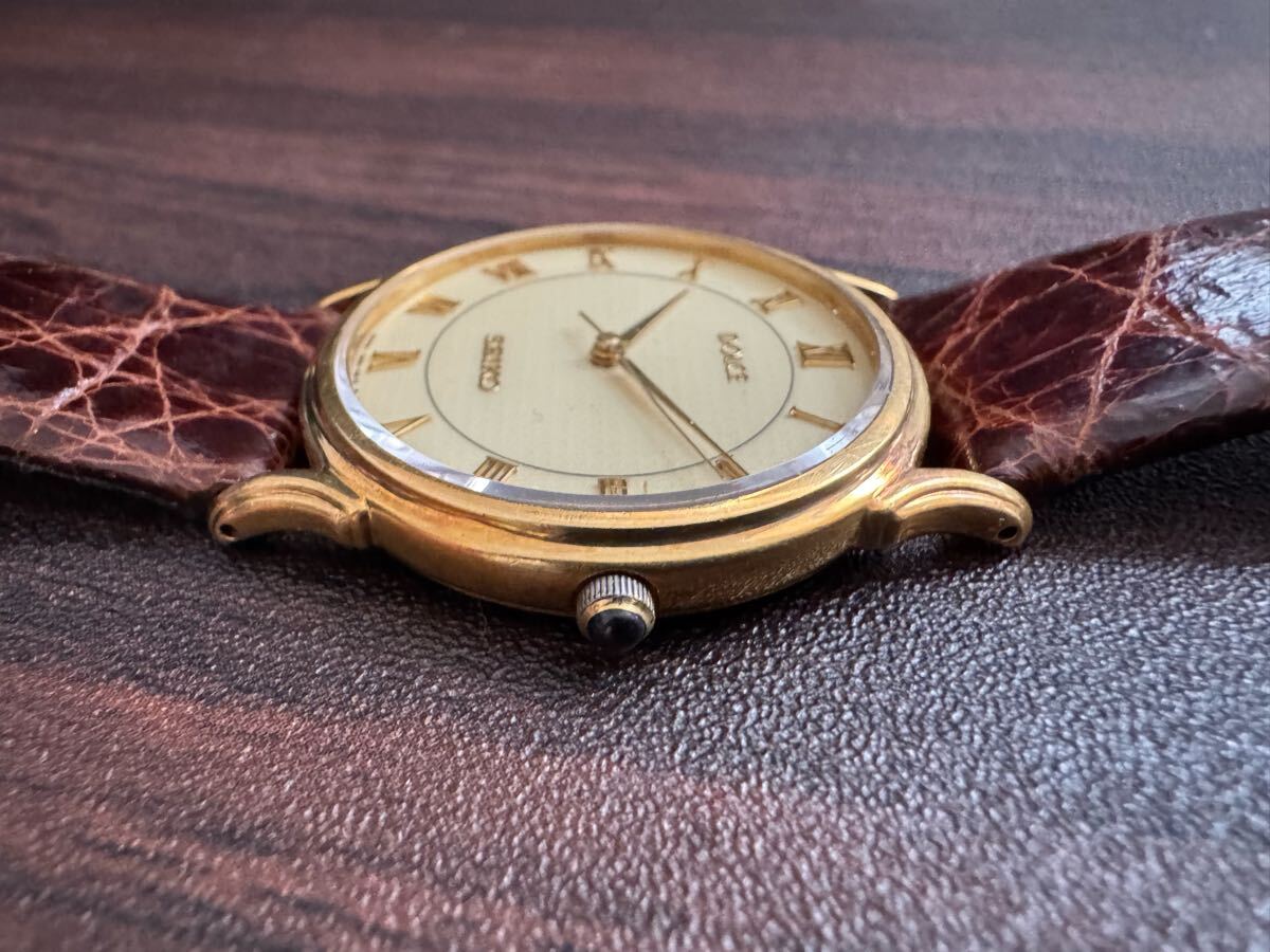 1円～ SEIKO セイコー DOLCE ドルチェ 5E61-0A10 18KT K18 750 金無垢 