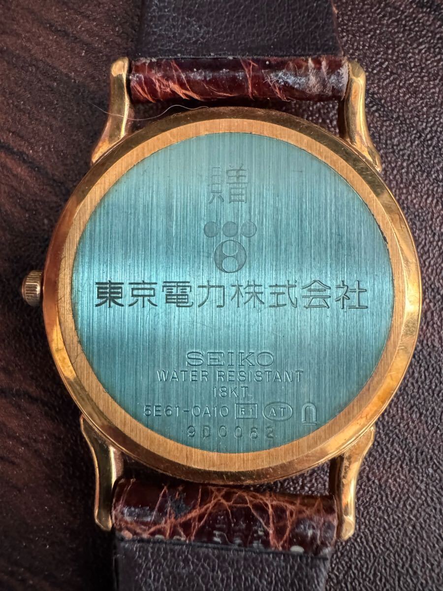18金 セイコー ドルチェ 5E61-0A10 中古稼働品 SEIKO DOLCE ドルチェ