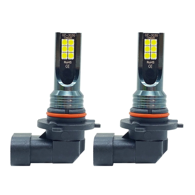 9006 HB4 LEDバルブ6000ケルビン２個入 明るい1400lm 爆光平面LED3030長寿命LEDライト 純正交換フォグやハイビーム LED12個搭載で360度照射_10