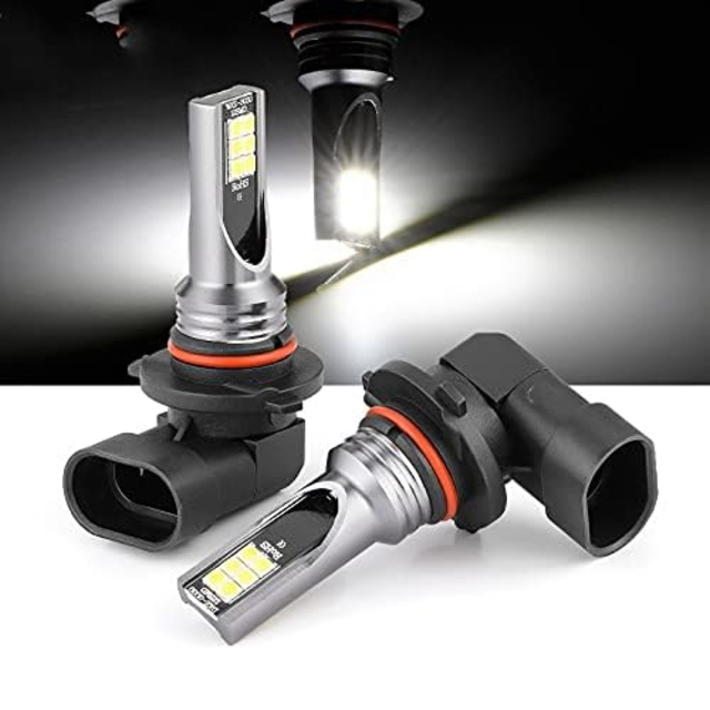 9006 HB4 LEDバルブ6000ケルビン２個入 明るい1400lm 爆光平面LED3030長寿命LEDライト 純正交換フォグやハイビーム LED12個搭載で360度照射_4