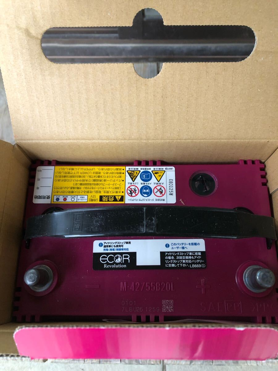 GSユアサ　バッテリーM-42／55B20Ｌ　　新品未使用品_2