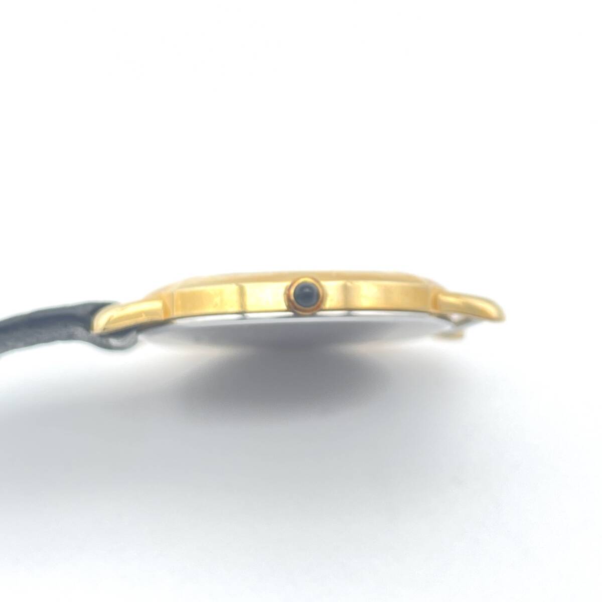 【1円～/ジャンク】SEIKO セイコー Dolce ドルチェ クォーツ 5930-5280 14K SS ゴールド文字盤 メンズ 腕時計 不動 H77 _3