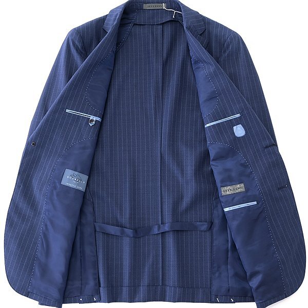 新品 ヒルトン HIROKUNI TOGA 春夏 GUABELLO 撥水 メランジ ストライプ