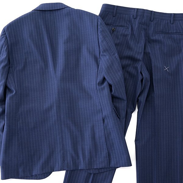 新品 ヒルトン HIROKUNI TOGA 春夏 GUABELLO 撥水 メランジ ストライプ