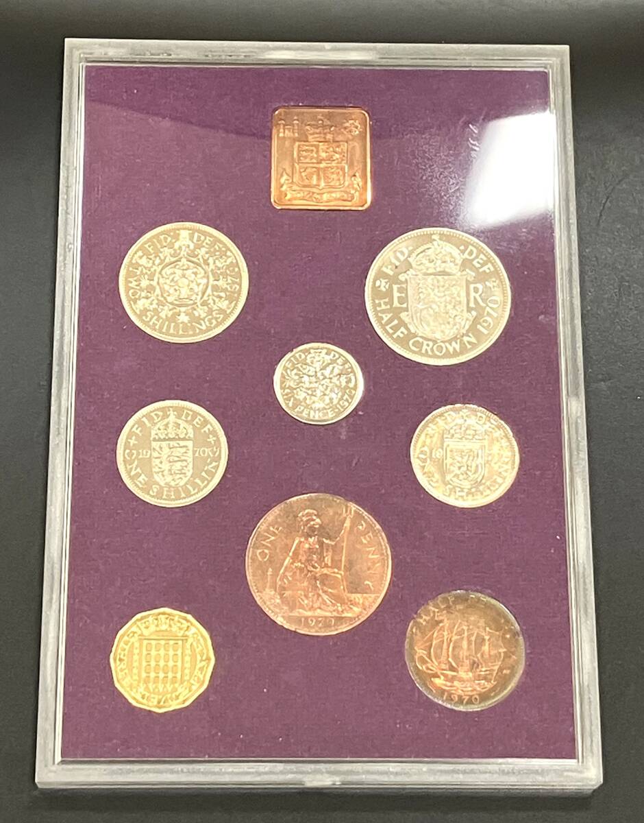 イギリス ミントセット 1970年 COINAGE OF GREAT BRITAIN エリザベス 2