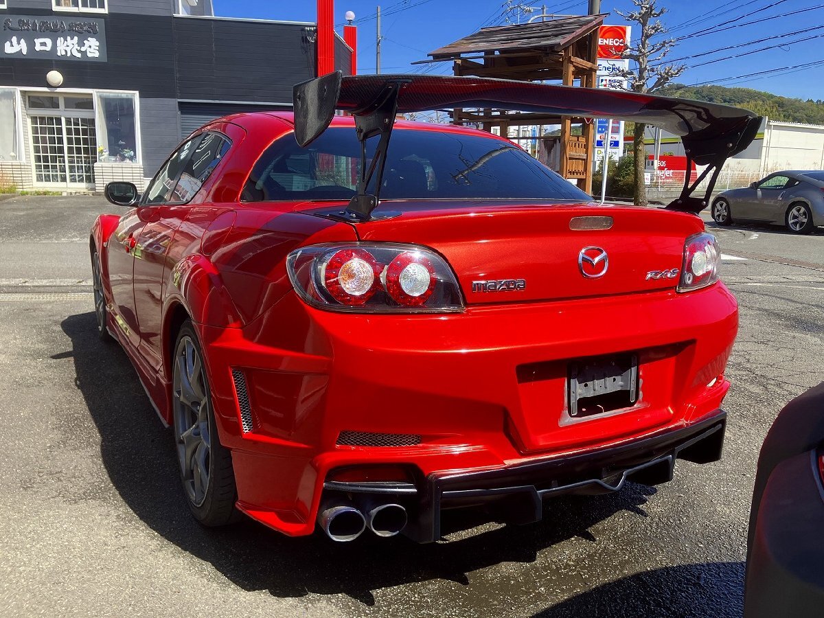 S管理77852 H21 RX-8 SE3P 後期】入荷 中古☆社外 エアロ 3Dカーボン 