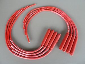 NGKレーシングケーブル CR1 赤 8本セット ゼファー1100 ゼファー1100RS 新品