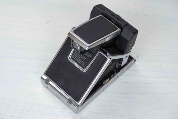 ★★★中古美品★Polaroid★SX70★シルバー×黒★★★_5