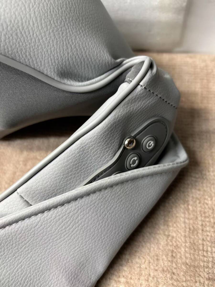 800757 COZ-150LE gr Cozwish 首肩マッサージャー マッサージ機 ネックショルダーマッサージ器 マッサージ ヒーター付き 肩こり かたこり_4