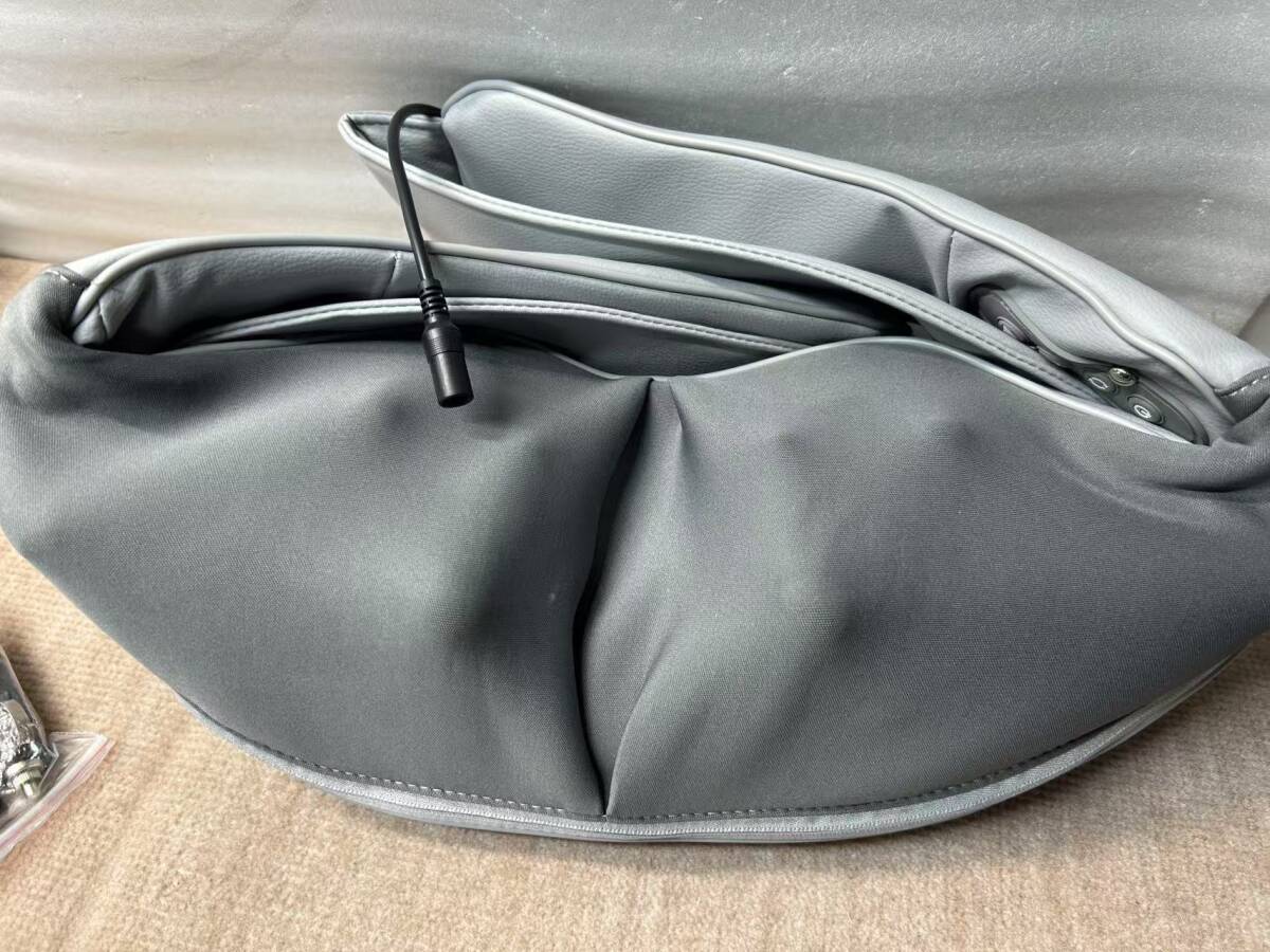 800757 COZ-150LE gr Cozwish 首肩マッサージャー マッサージ機 ネックショルダーマッサージ器 マッサージ ヒーター付き 肩こり かたこり_5