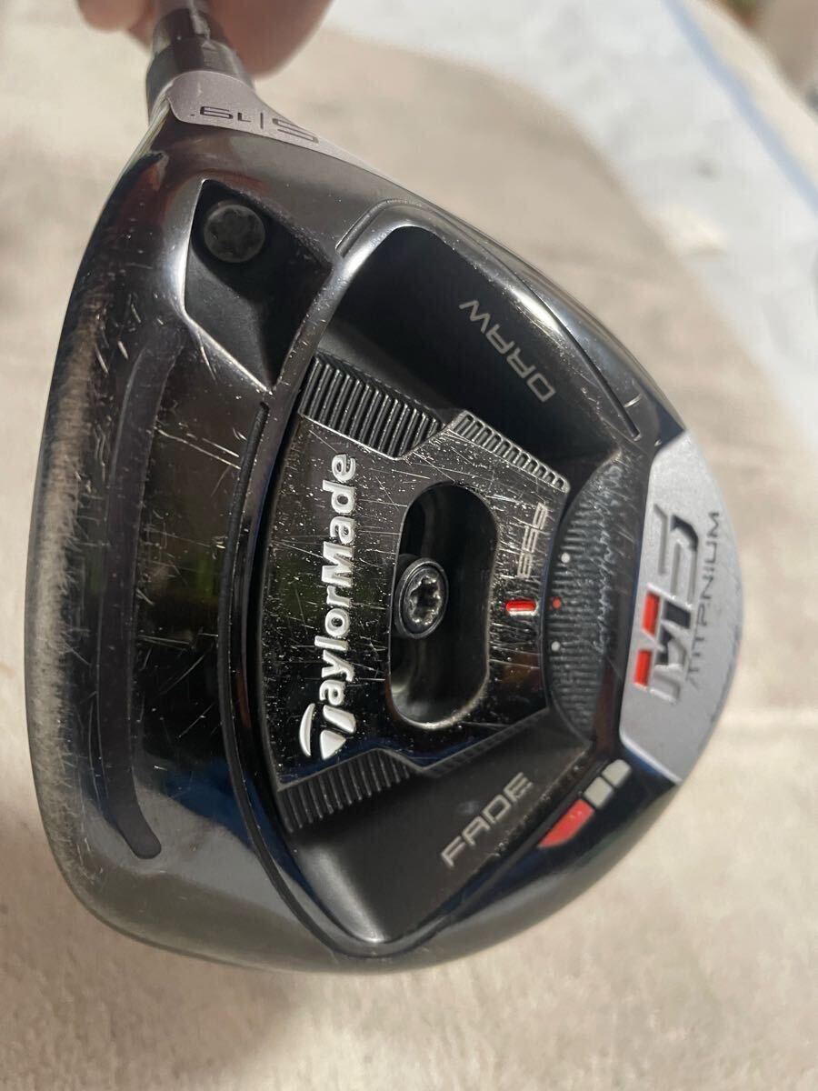 テーラーメイド　M5 フェアウェイウッド　5W シャフトフレックスS_1