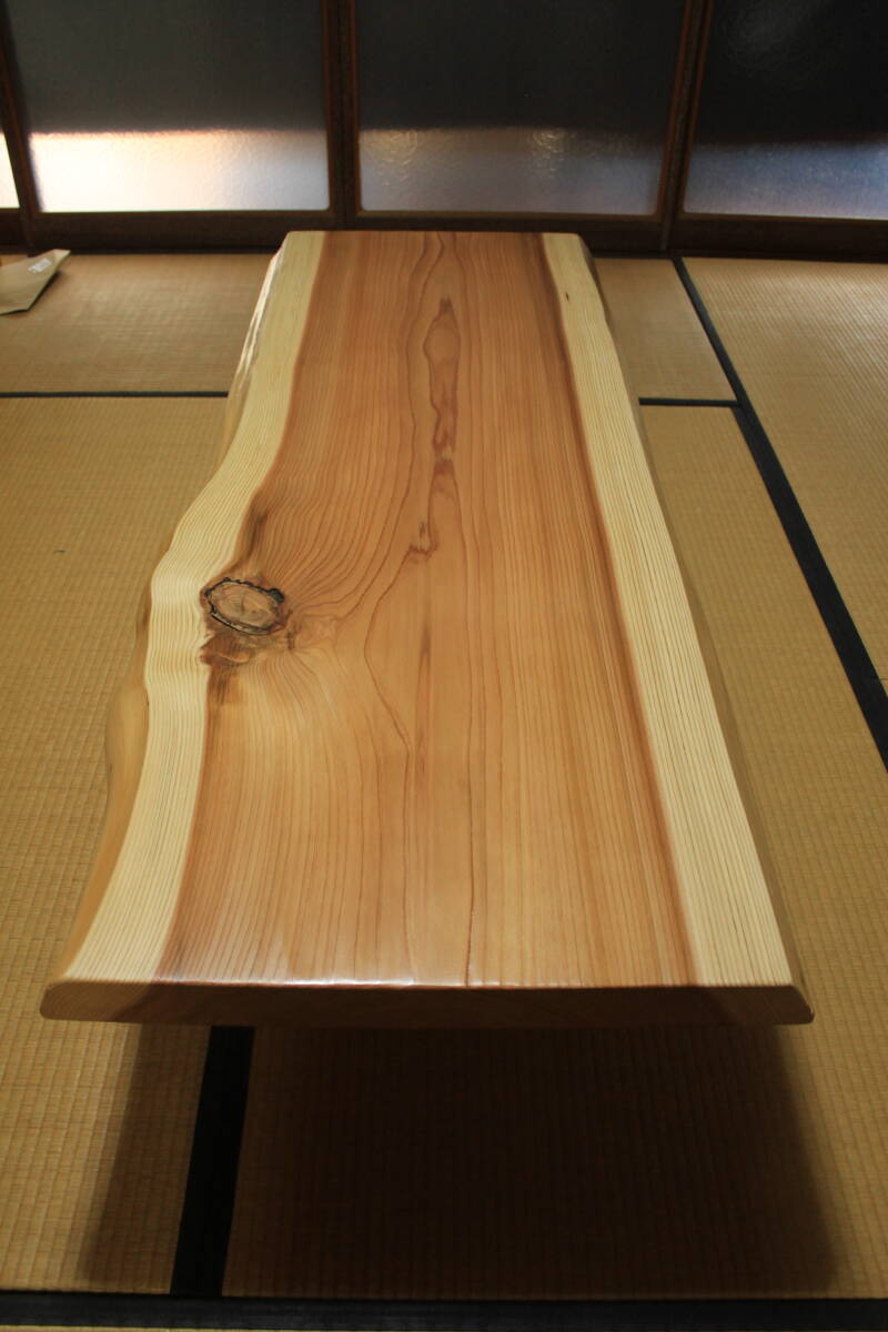 【 厚板 】◇天然杉 無垢一枚板◇幅67cm！良杢目◎ テーブル・座卓・DIYに！_3