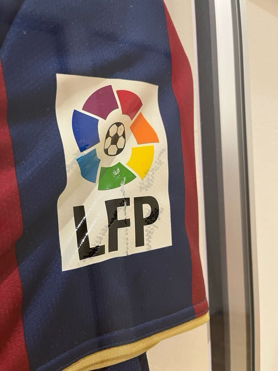 FCバルセロナ ロナウジーニョ 選手 支給品 ユニフォーム 直筆 サイン