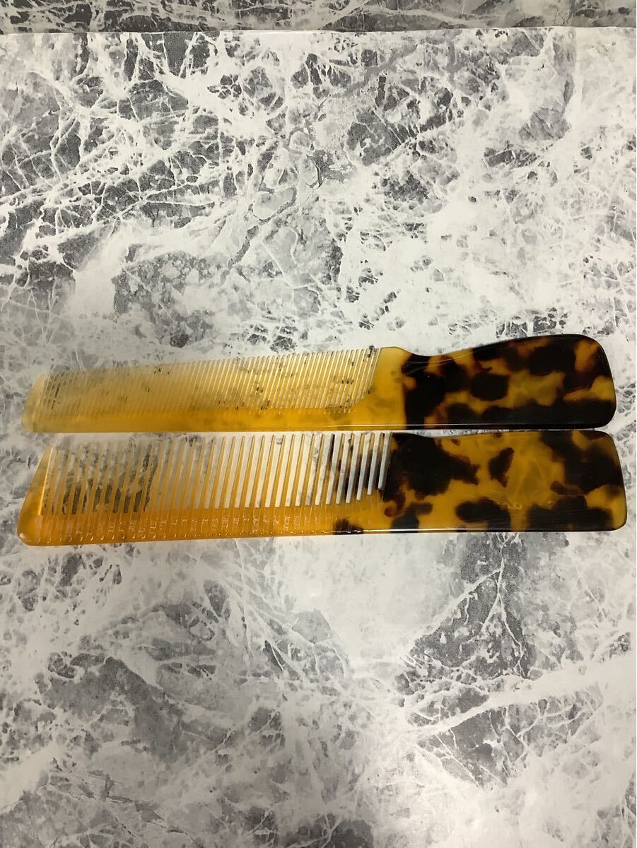理美容コーム　ニューべっ甲コーム　2種類　(No.6+No.8)_3