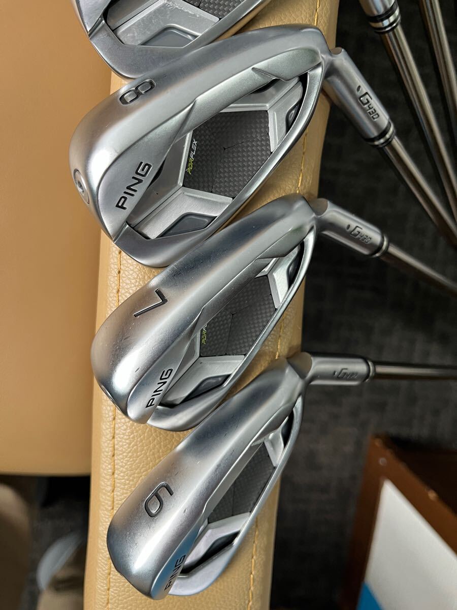 美品　ピン　G430　6～W・45°　PING TOUR2.0 CHROME 85/S シャフト 日本仕様_2