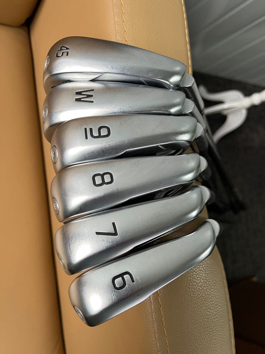 美品　ピン　G430　6～W・45°　PING TOUR2.0 CHROME 85/S シャフト 日本仕様_6