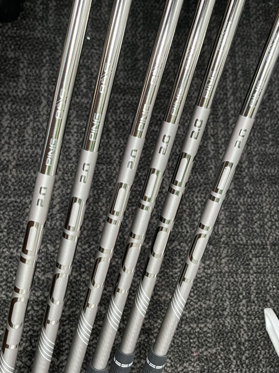 美品　ピン　G430　6～W・45°　PING TOUR2.0 CHROME 85/S シャフト 日本仕様_7