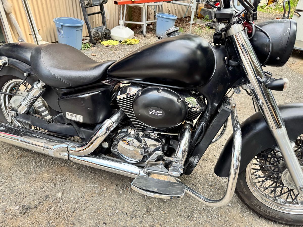 シャドウ400 走行44984キロ エンジン始動動画有り！返品可能！NC34 (ドラッグスターイントルーダーエリミネーターバルカン）_6