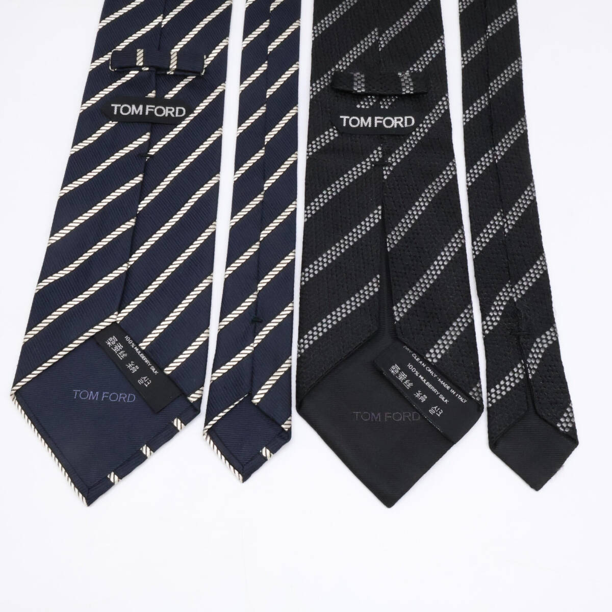 【美品/1円】 TOM FORD トムフォード ストライプ&チェックネクタイ 計4点 ネクタイ_5