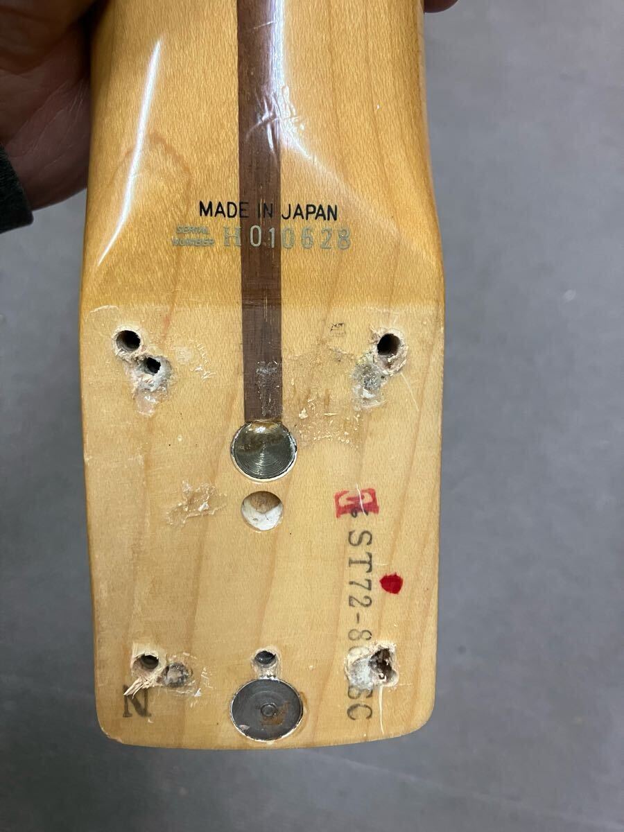 Fender JAPAN ST72-86D メイプル ネック スキャロップ ラージヘッド