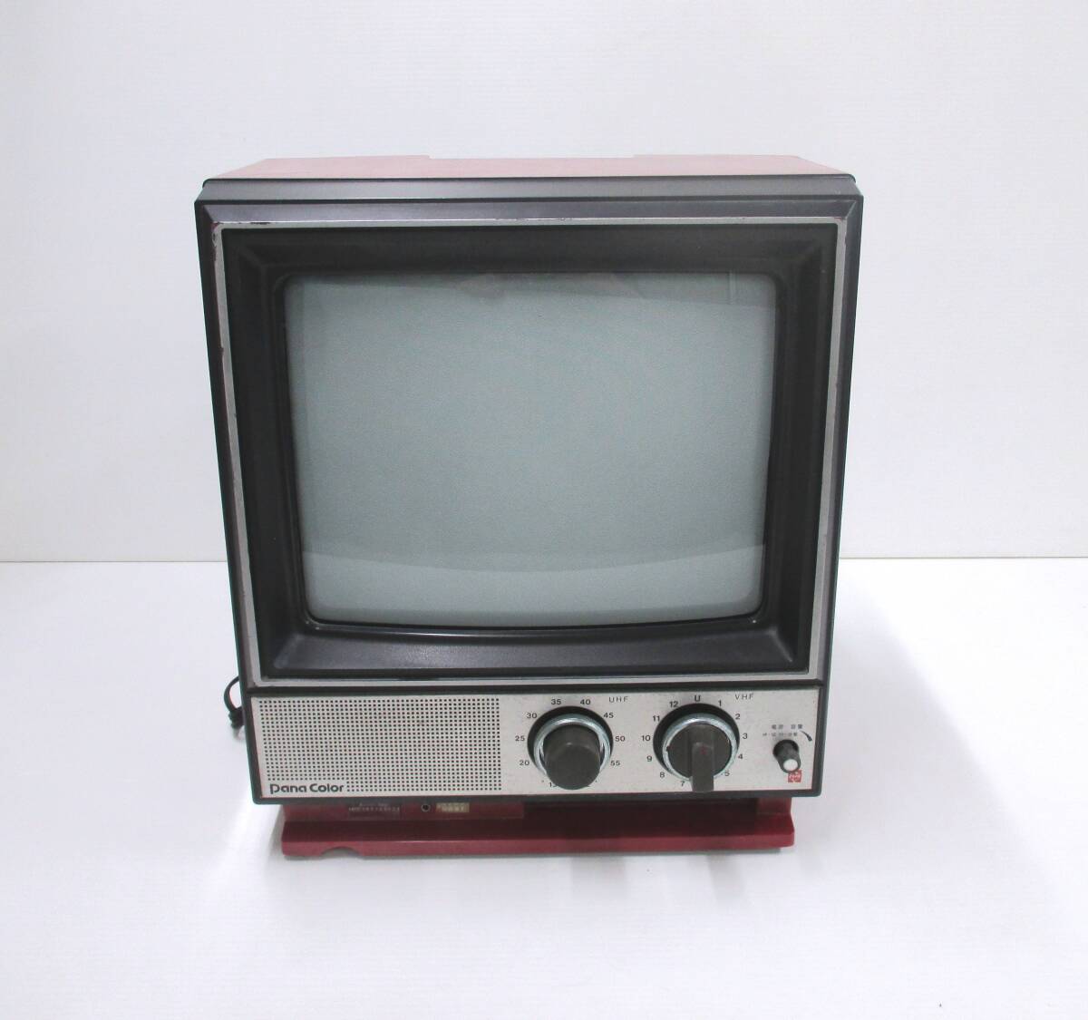 National ナショナルカラーテレビ TH13-U8 Pana Color パナカラー 赤