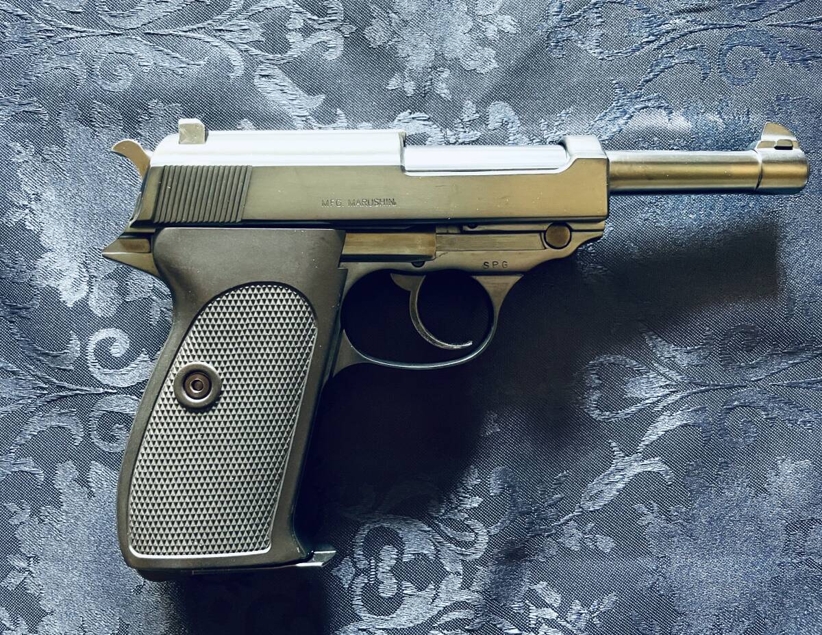 ★マルシン　ワルサーP38　Walther P38　Excellent Hevy Weight（commercial）　ブルーイング★ _9