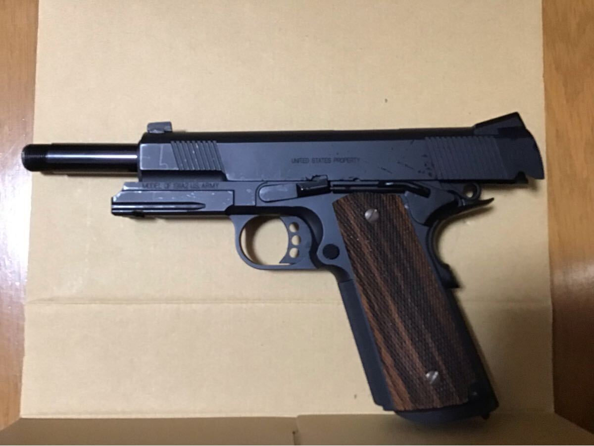 WA M1911A2 SOCOMテストピストル　ブラック　美品_3