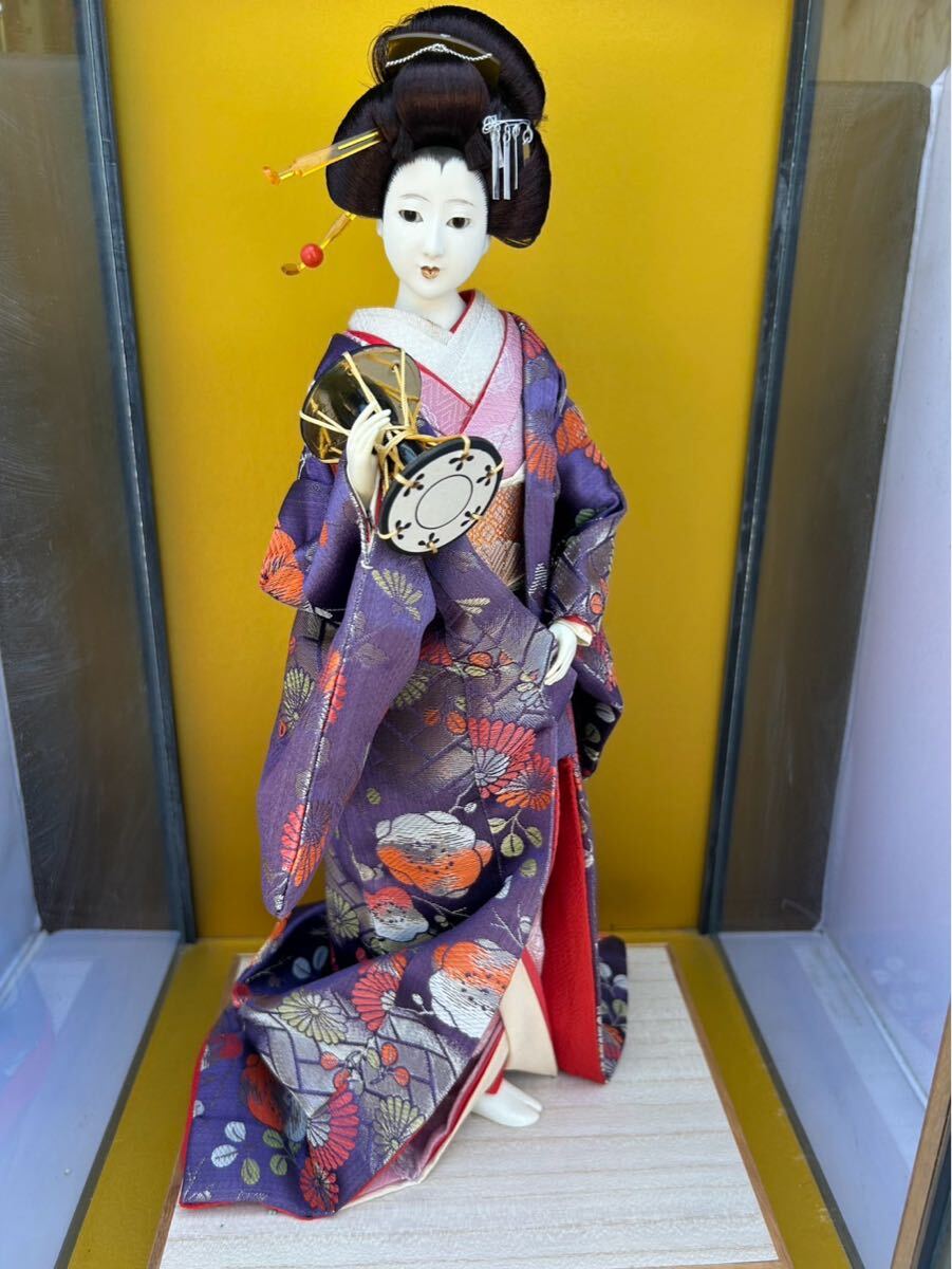 日本人形 時代物 置物 着物 人形 女の子 インテリア 昭和レトロ