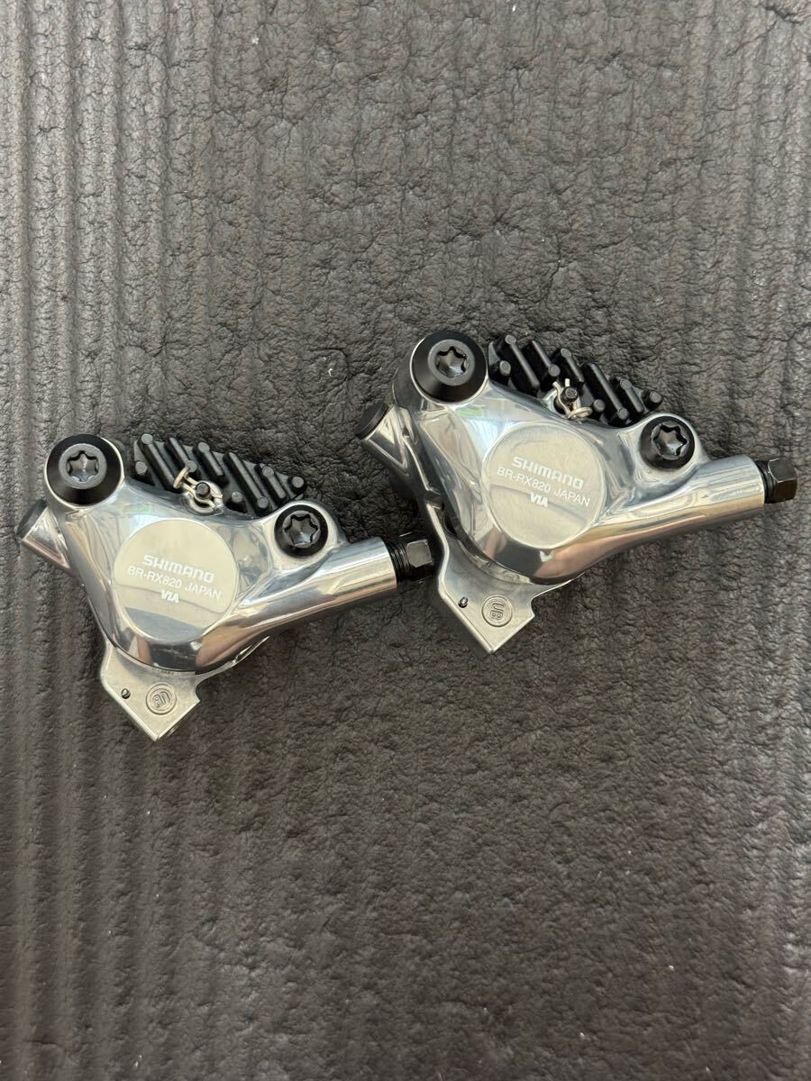 GRX LIMITED BR-RX820 BL-T8100 ディスクブレーキ ブレーキレバー シマノ SHIMANO 左右セット ほぼ新品 デュラエース アルテグラ XT XTR_3