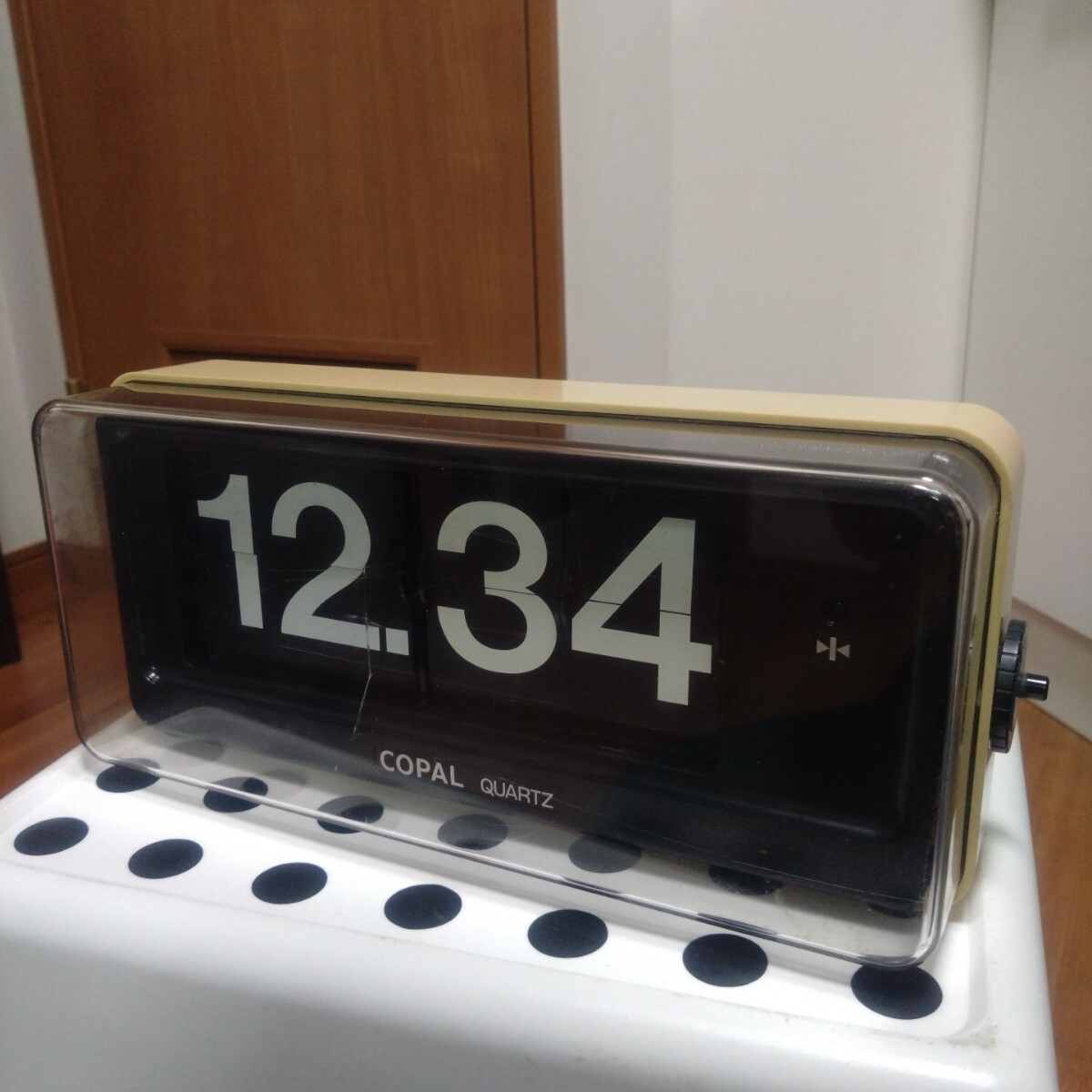 COPAL 特大パタパタ時計 QG870 昭和レトロ 超希少品　バッテリータイプ コパル COPAL QG-870 パタパタ 可動品 修理調整、部品取り用1970〜80年