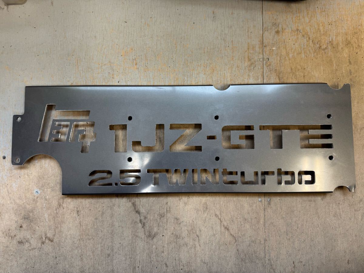 T　1JZ プラグカバー　VVT-iなし　ツインターボ JZX81 JZX90 JZZ30 JZA70 前期1JZ ツインターボ用プラグカバー