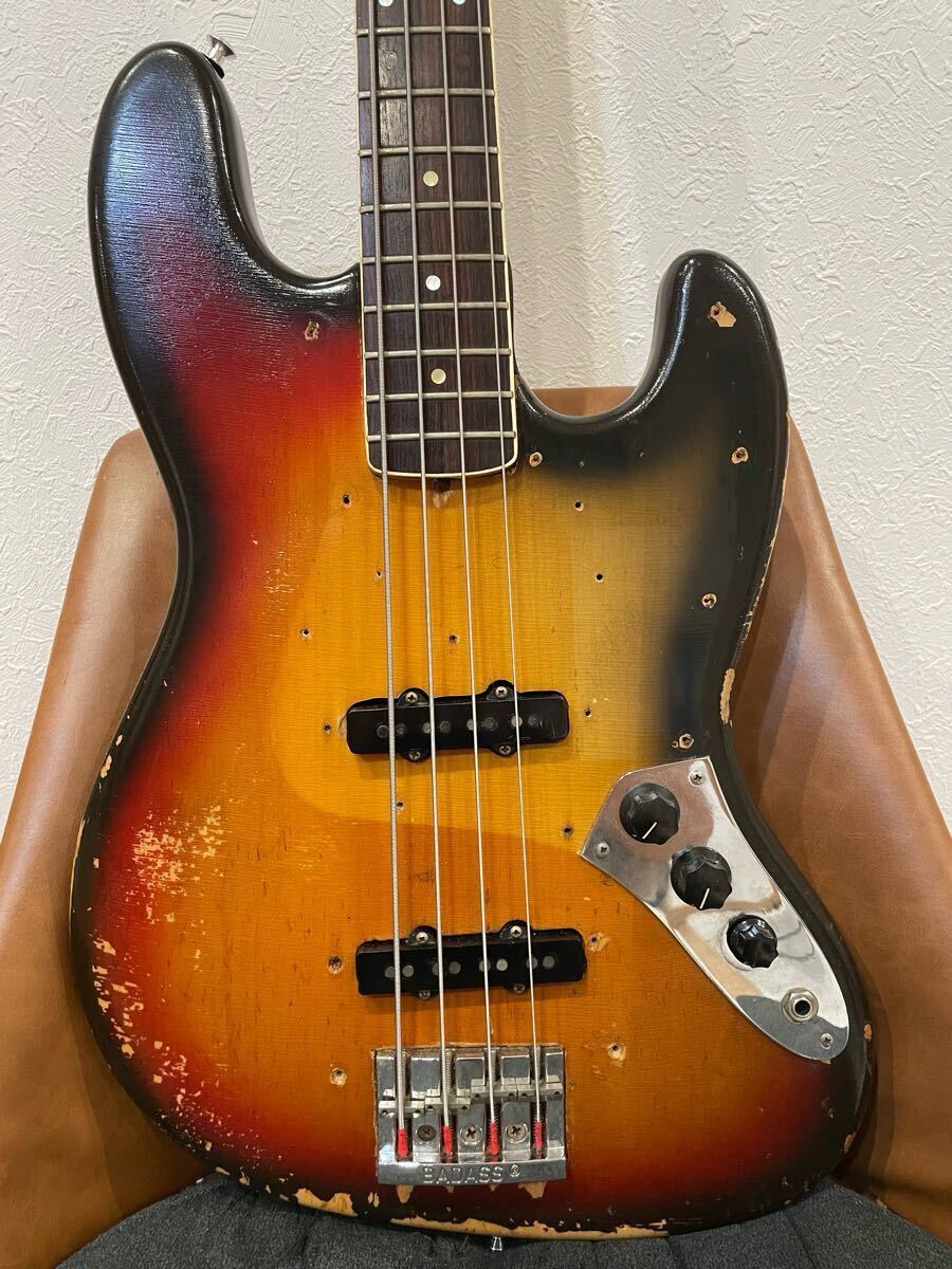 1972年製　Fender Jazz Bass ビンテージ　ベース_1
