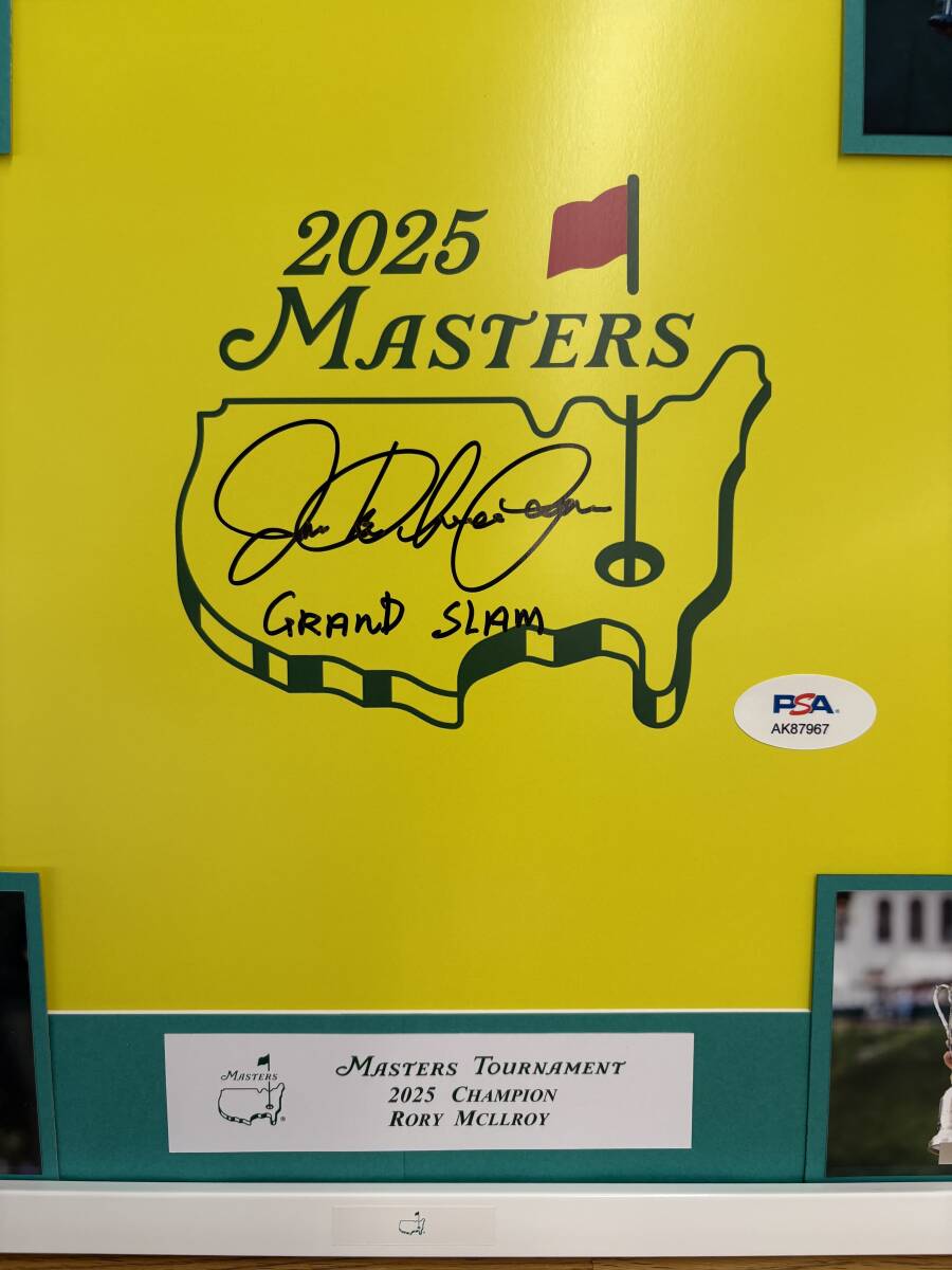ローリー・マキロイ 選手 グランドスライム達成マスターズ優勝記念