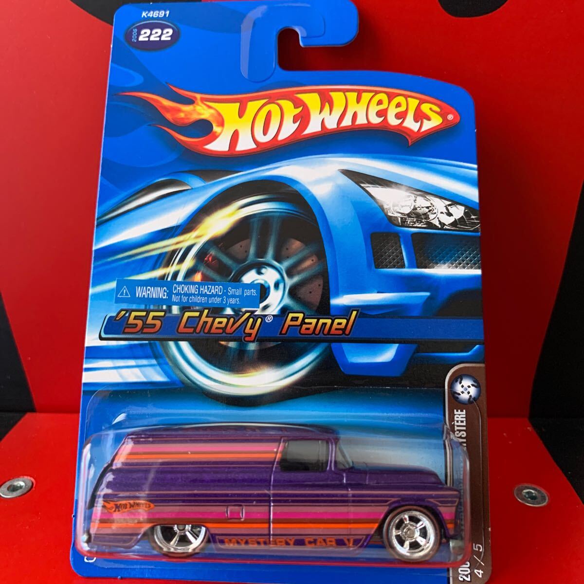 ホットウィール 2006 コミコン　限定 ホットウィール「'55 CHEVY PANEL」Hot Wheels 2006 MYSTERY CAR 当時