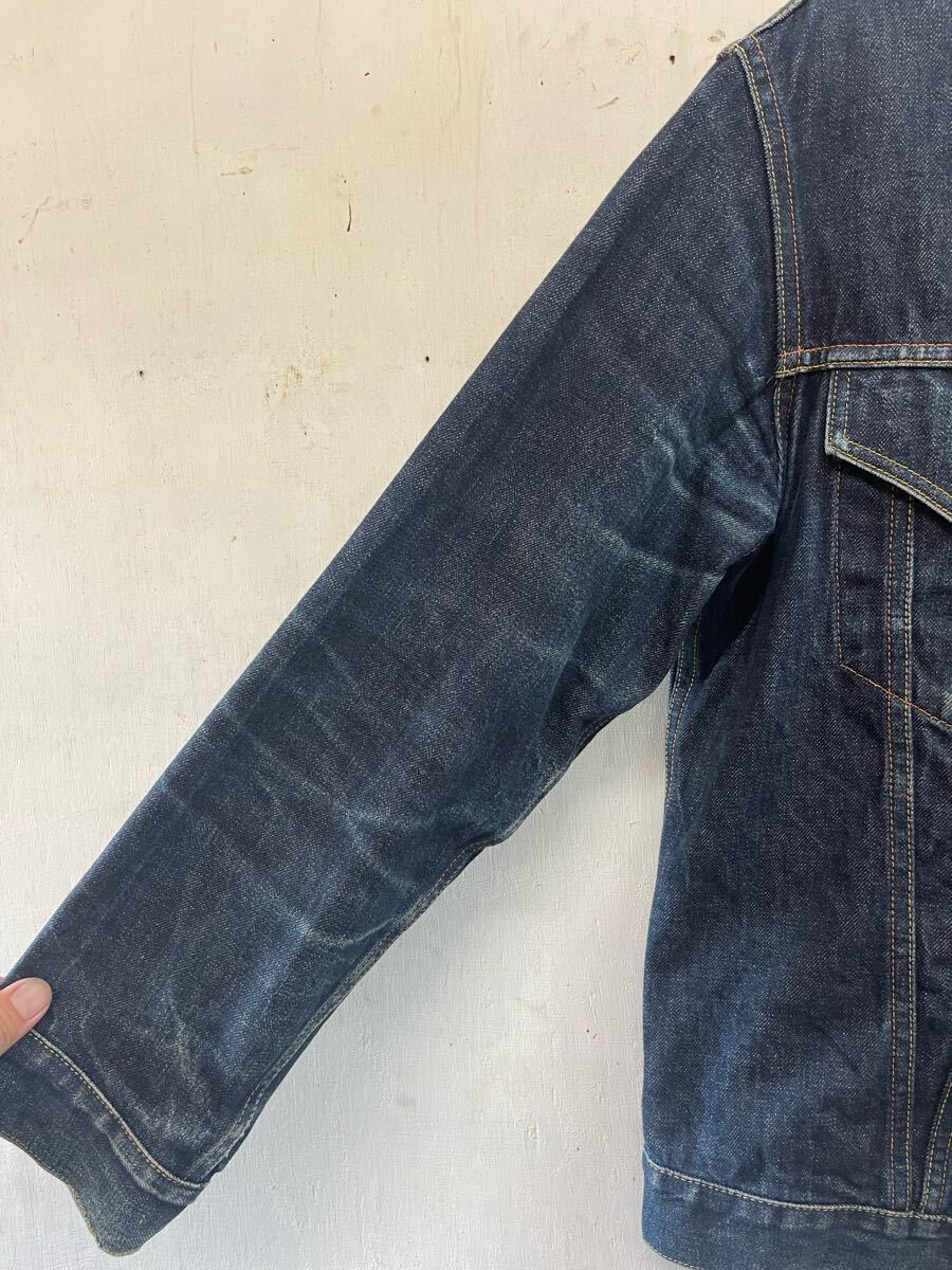 EVISU No.1 Special デニムジャケット 44 タイガープレシュリンク1557