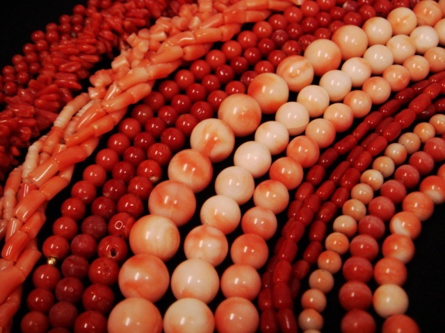 豪華★大量!!赤珊瑚・桃色・コーラル アクセサリー22点 437gセット★SV/925×8点・連ネックレス・帯留め・ブローチ・イヤリング・大粒等_2