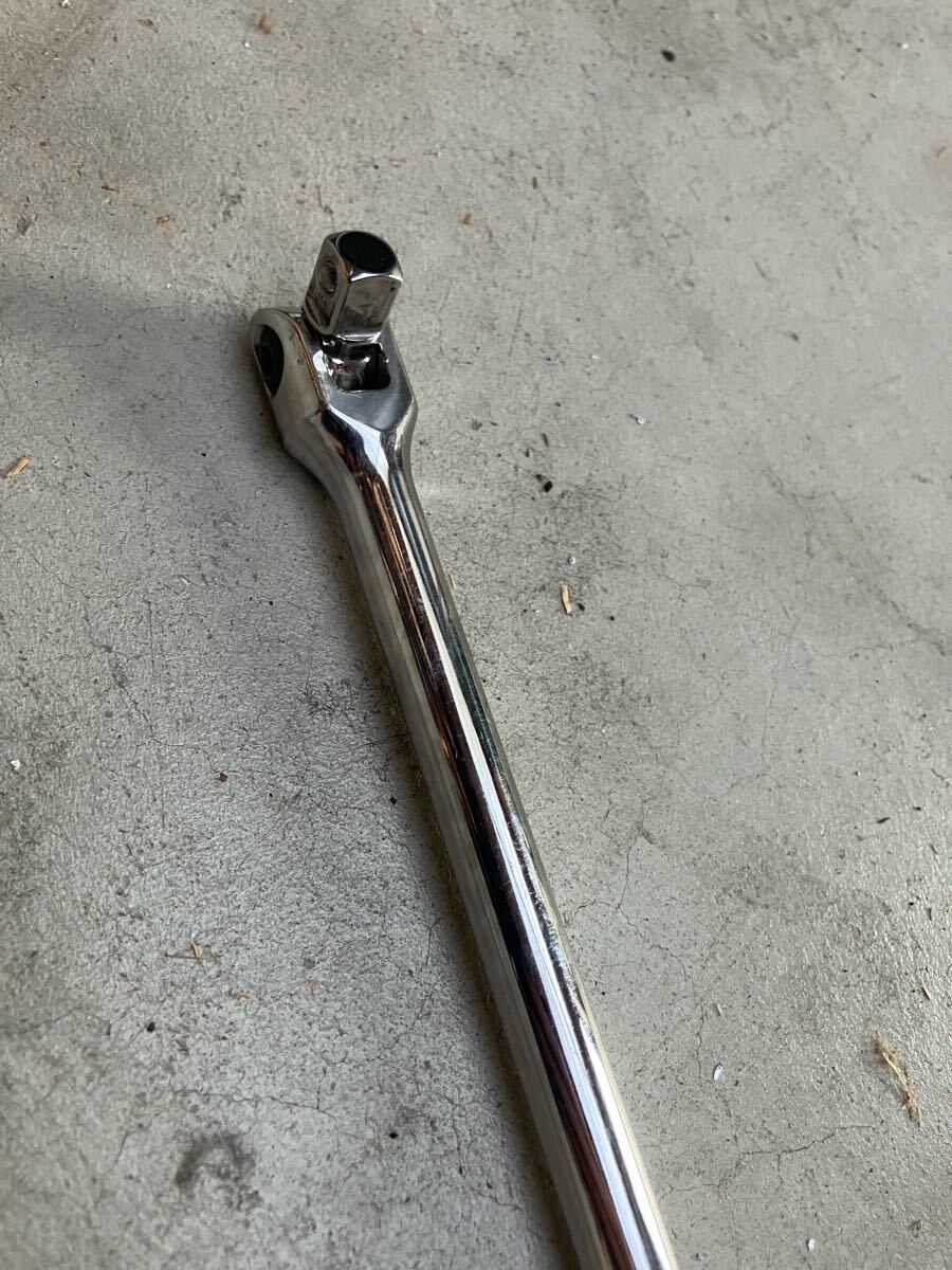 ★1円売り切りスタート★ スナップオン Snap-on★ ブレーカーバー★F18LA 3/8エクストラロングハンドルブレーカーバー★岐阜発_3