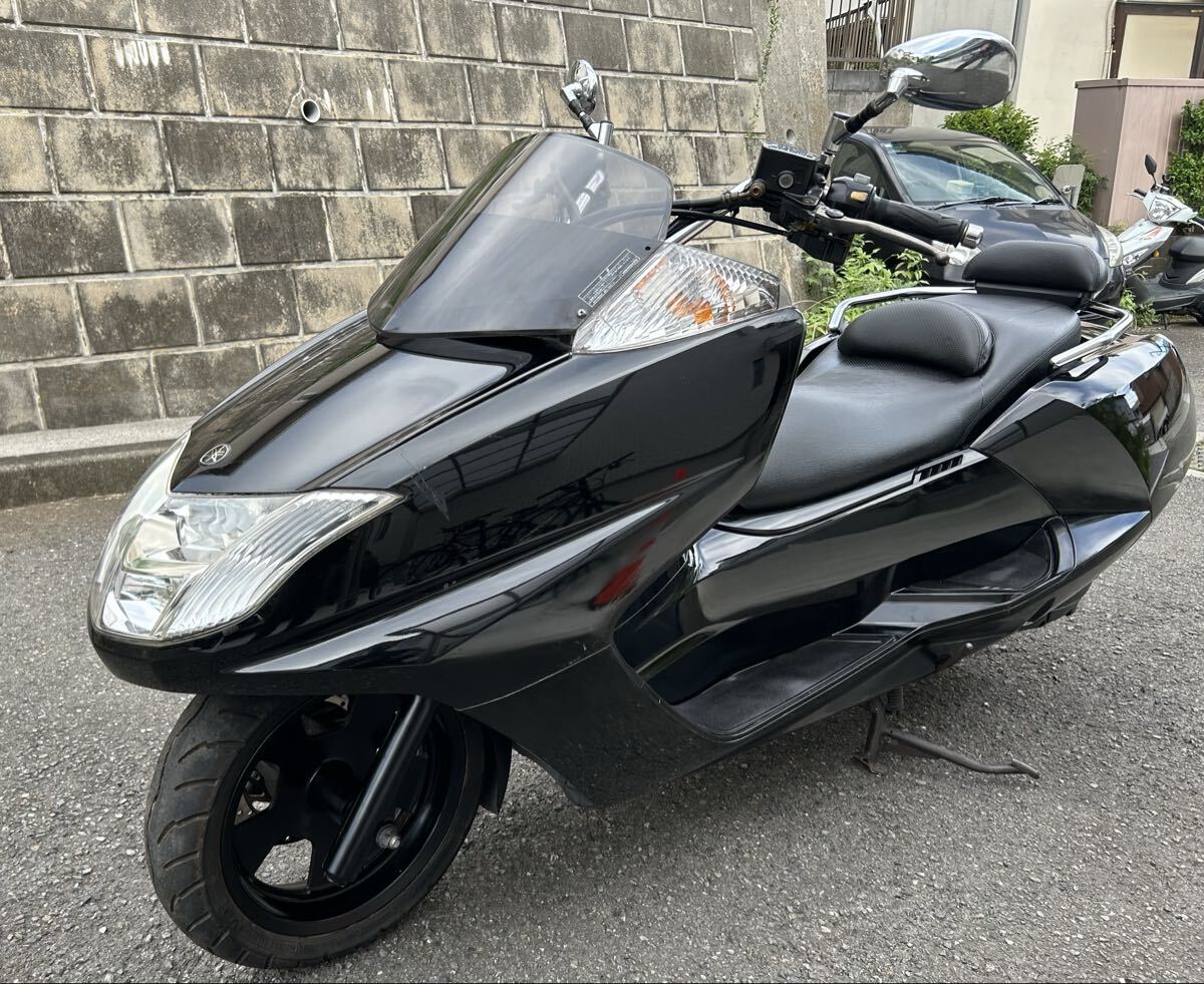 ヤマハ SG21J マグザム　2010年モデル　バッテリー新品　オイル交換済　プラグ新品　通勤　通学　横浜　ビッグスクーター　 配送 下取り可_4