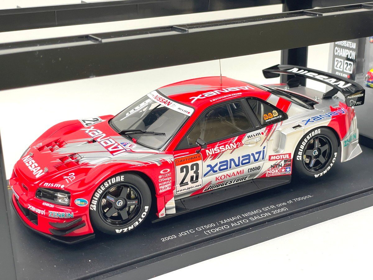 AUTOart オートアート 1/18 Nissan 日産 XANAVI NISMO GT-R JGTC GT500