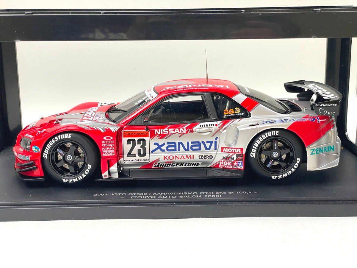 AUTOart オートアート 1/18 Nissan 日産 XANAVI NISMO GT-R JGTC GT500