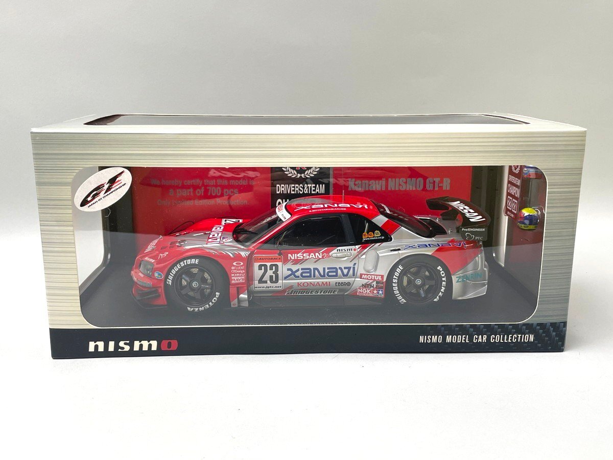 GT-R 2004大坂オートメッセ幻 XANAVI NISMO限定500pcs AUTOart オートアート 1/18 Nissan 日産 XANAVI NISMO GT-R JGTC GT500