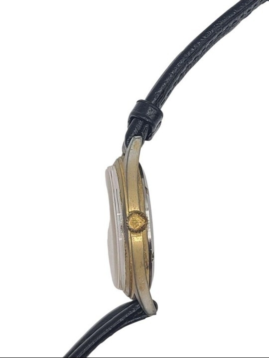 1000スタ MorTima 腕時計 ゴールド/ブラック 手巻き_5