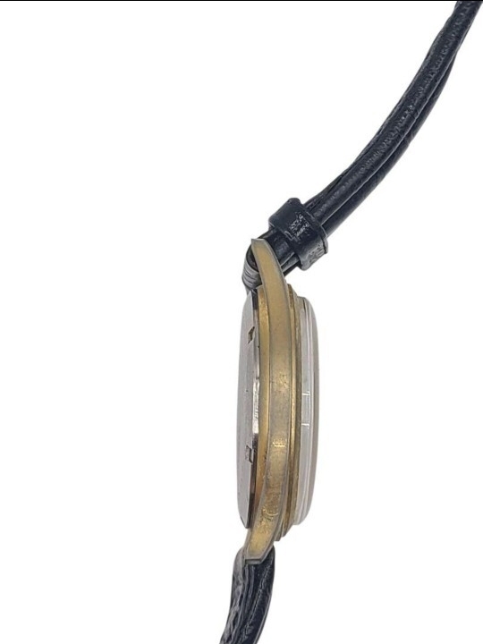 1000スタ MorTima 腕時計 ゴールド/ブラック 手巻き_6