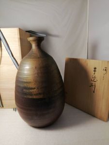 備前焼　壺　榊原貢作 備前焼 榊原貢の値段と価格推移は？｜1件の売買データから備前焼 榊原
