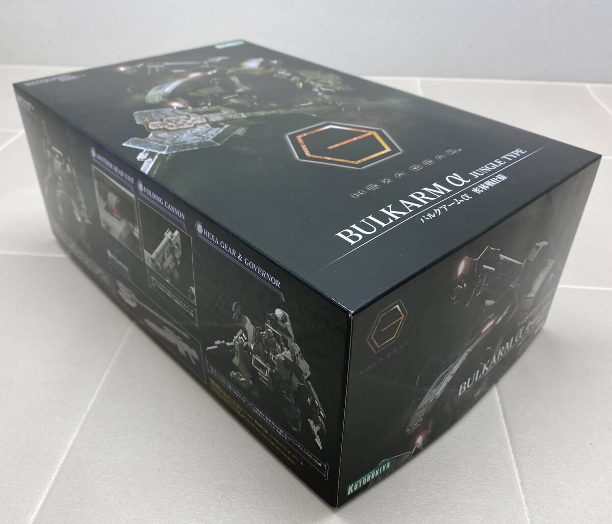 116 L） 1/24 バルクアームα 密林戦仕様 キットブロック ヘキサギア HEXA GEAR ☆未組立☆ コトブキヤ_3